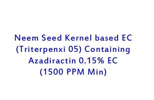Neem Seed Kernel based EC (Triterpenxi 05) Containing Azadiractin 0.15% EC (1500 PPM Min)