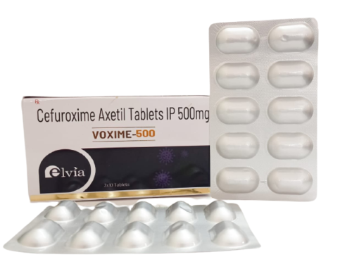 Cefuroxime Axetil 500 mg Tablet