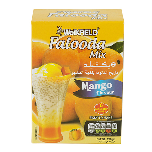 Mango Falooda Mix Packaging: Box