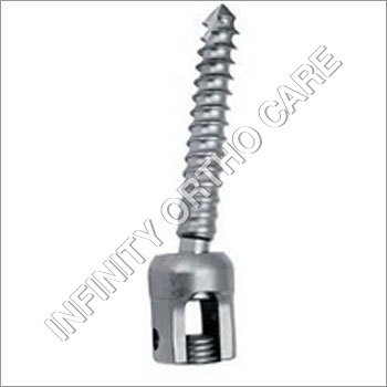 Steel Poly Axial Pedicle Screw