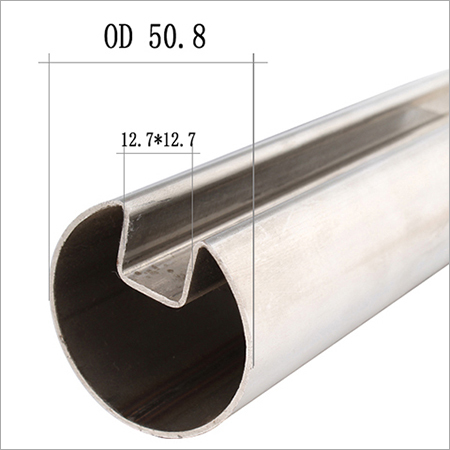 Fluted Stainless Steel Round Tube