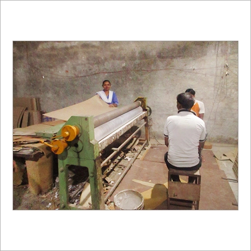 Corrugated Box Pasting Machine