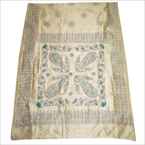 Semi Tussar Kantha Saree