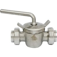 Ss Dairy Valve - Stainless Steel, 25.4mm Outer Diameter, 1.5mm Thickness | Butterfly, Diaphragm, Ball, Check Valve Types, Tri-clamp Connections, Cip Compatible