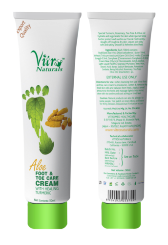 Aloe Foot & Toe Care Cream
