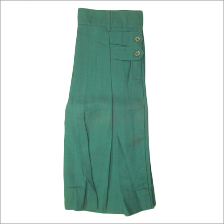 School Green Pant Age Group: 4 To 13 Years