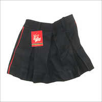 Black School Skirts - Cotton, Size M, Black | Cool Dry, Washable, Plain Dyed, Decorated With Cloth, Suitable For Girls Aged 4 To 13 Years