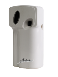 White Aerosol Dispenser Lcd