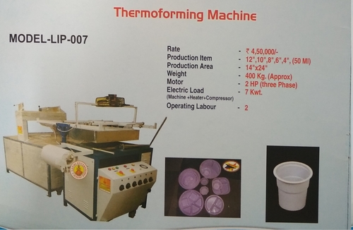 THERMOFORMING MACHINE