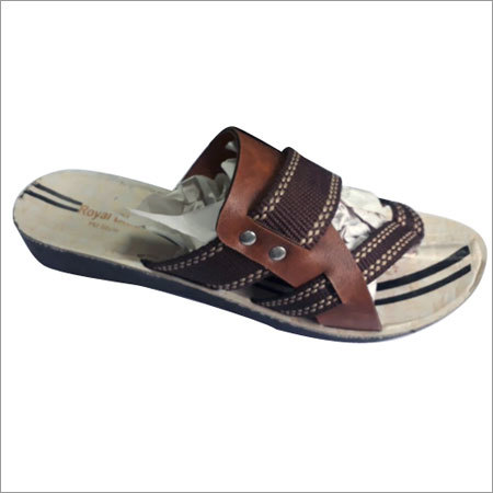 Ladies Brown Bej Sandal