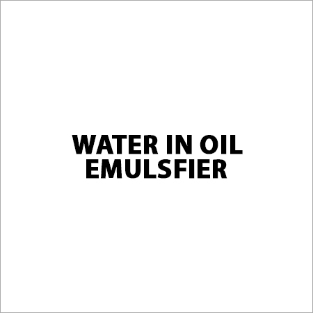 Water in Oil Emulsfier