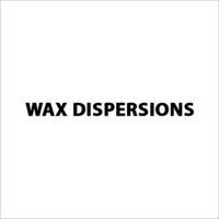 Wax Dispersions