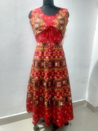 Rajasthani Maxi Style Long Koti Dress