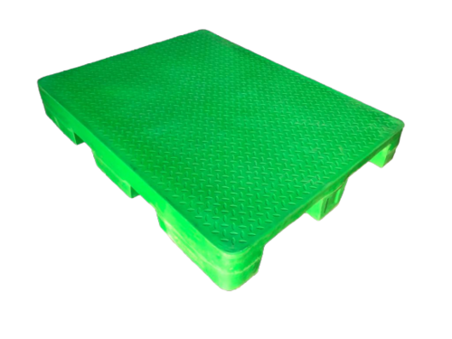 4 way Chequered Top Plastic Pallet