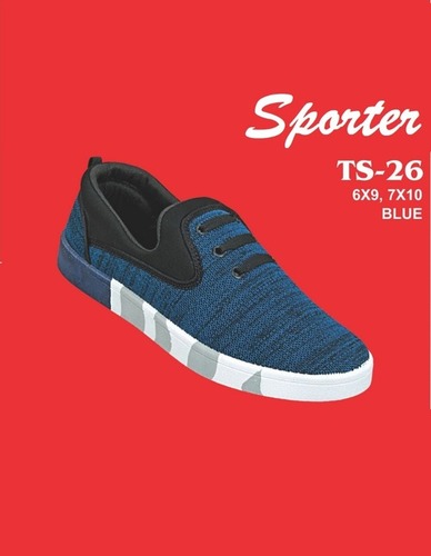 Sporter Men/Boys Canvas Blue TS-26 Loafers Shoes