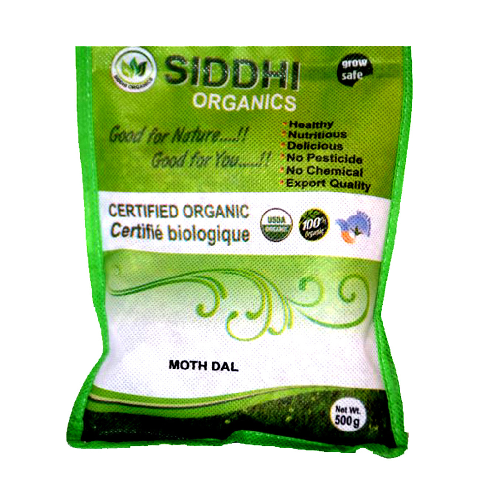 500 Gm Siddhi organics Moth Dal