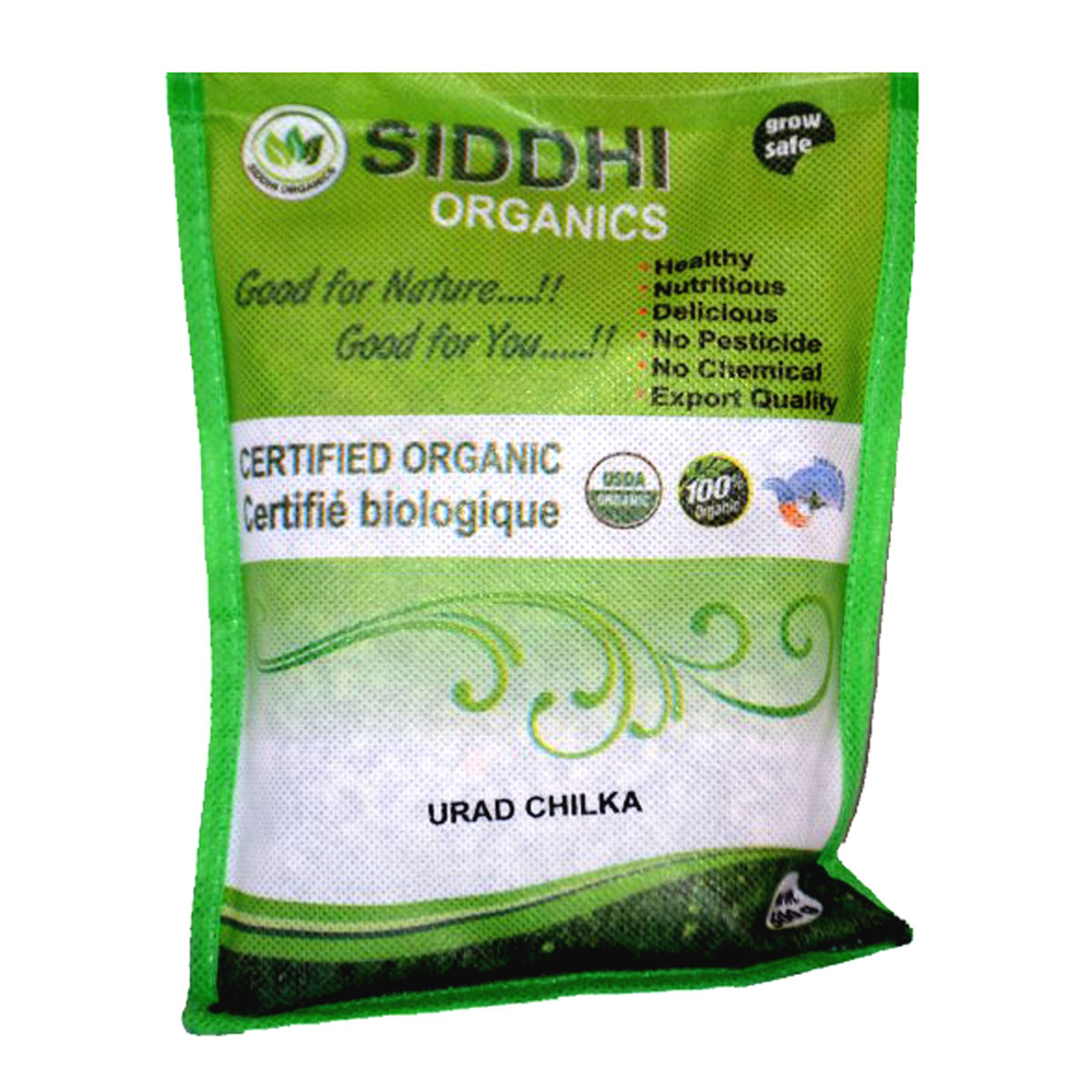 500 Gm Siddhi Organics Urad Dal Chilka
