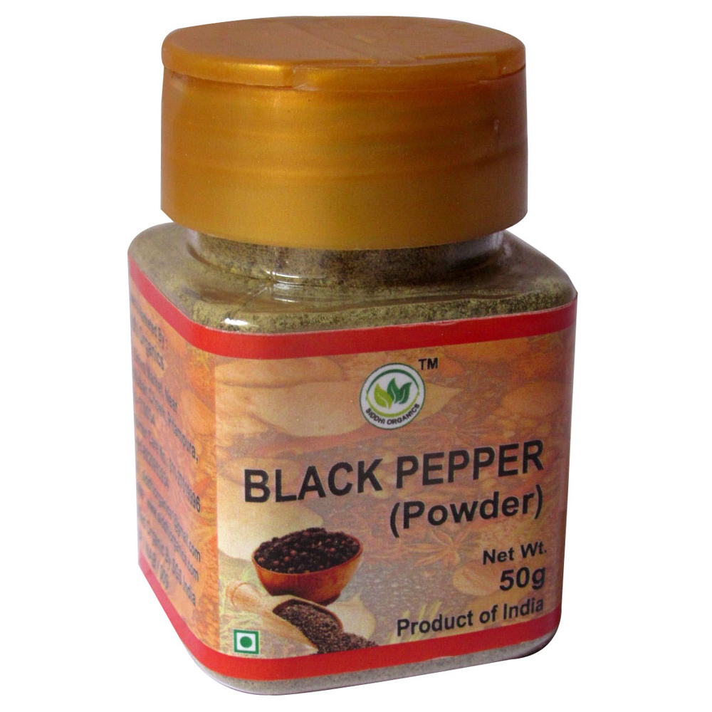 50 Gm So-Black Pepper Powder