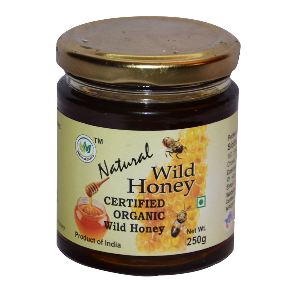 Siddhi Organice wild honey 250 ml