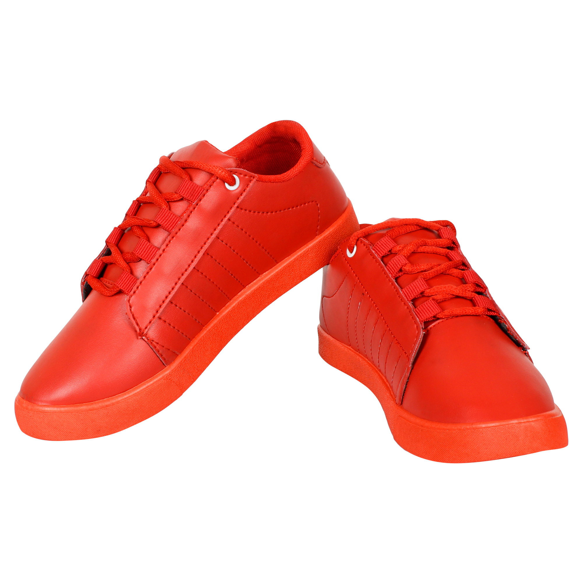 shoes for boys in red colour