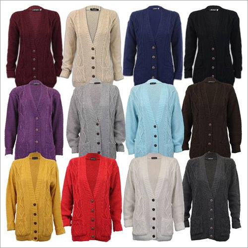 Ladies Woolen Cardigan