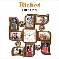 Swastik Photo Frames With Clock