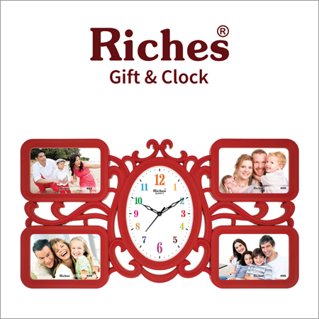 Decorative Photo Frames With Clock