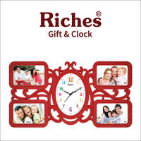 Decorative Photo Frames With Clock