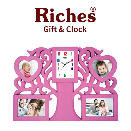 Personalized Photo Frames With Clock