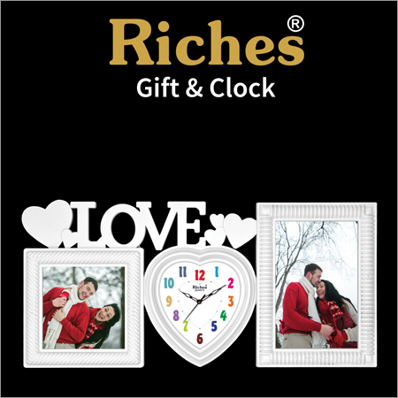 Designer Photo Frames With Clock