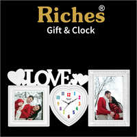 Designer Photo Frames With Clock