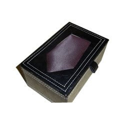 White Promotional Leatherette Look Boxes