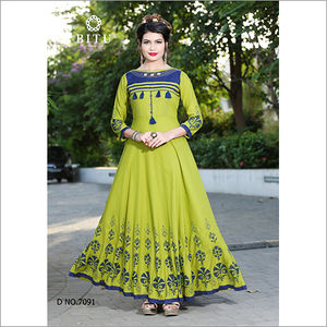 design for anarkali kurti