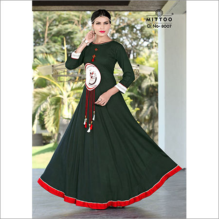 Modern Anarkali  Kurti