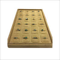 Ring Leather Display Tray