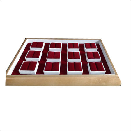Ring Display Wooden Boxes