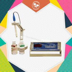 PH Meter - 0-14 pH Measuring Range, Digital Control Mode, Compact Design for Laboratory Use