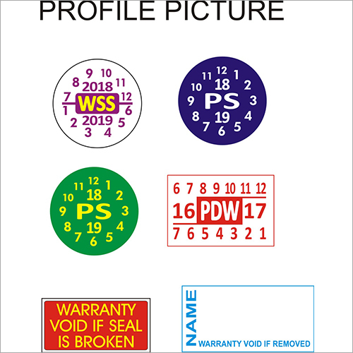 Warranty Seal Stickers