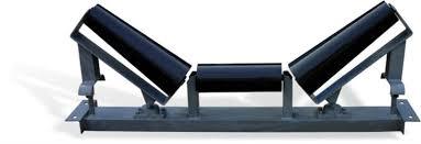 Self Aliening Carrying Rollers - Strong Black Design | New, 12-18 Months Warranty, Ideal for Industrial Use