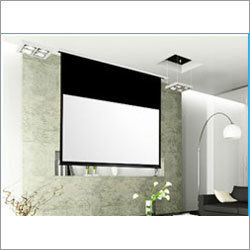 Motorized Projector Screen Use: Lcd