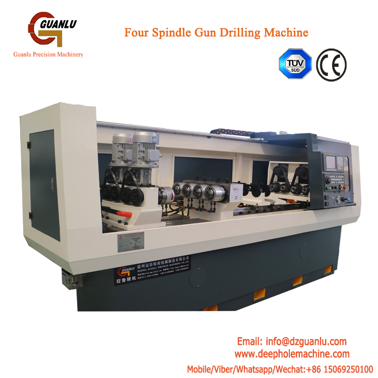 Medical parts gun drilling machine