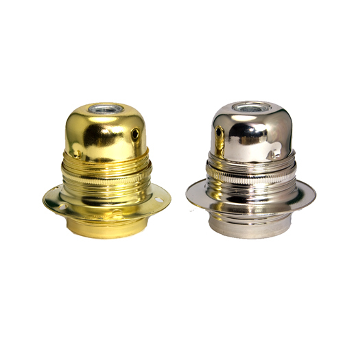 E27 Nickel Bulb Holder