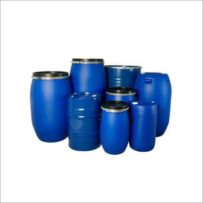 Blue Plastic Drum