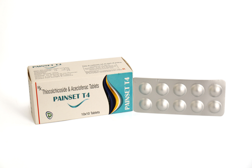 Thiocolchicoside & Accelofanec Tablets By PARAMOUNT HEALTHCARE