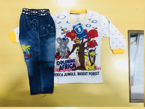 kids jeans t-shirt