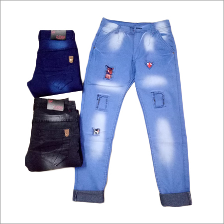 Mens Rough Jeans