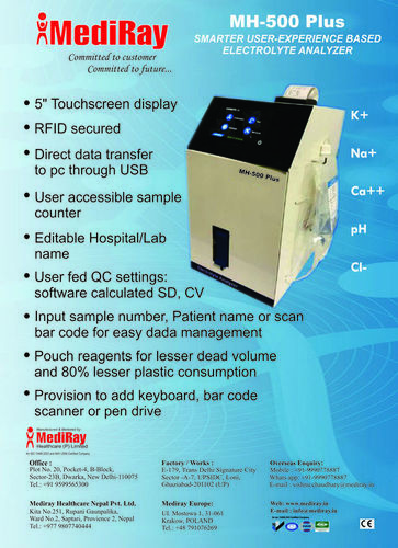 Electrolyte Analyzer