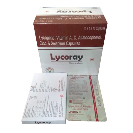 Lycopene Selenium Capsules Organic Medicine