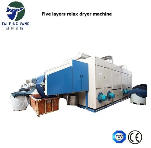 Automatic Knit Fabrics Six Chambers Relax Dryer Of China Knitting Fabric Finishing Machine