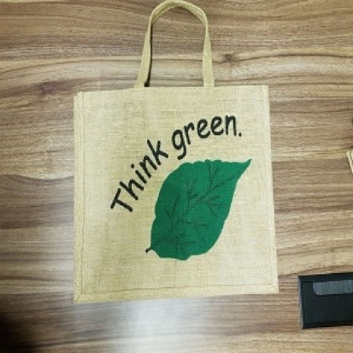 GREEN JUTE BAG